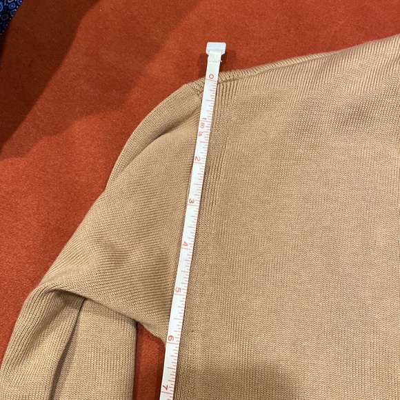 TALBOTS open for button down cardigan/sweater whit white trim size XS - Picture 9 of 9